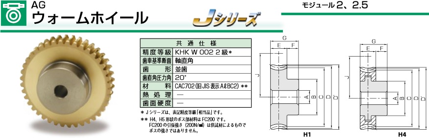 KHK 小原歯車工業 CG6-60R1 ウォームホイール DIY・工具 | www